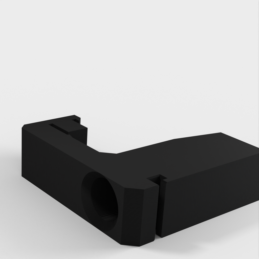 Soporte universal para destornilladores debajo del estante con riel en U de 6 mm