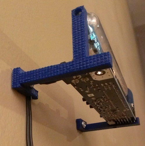 Montaje en pared para reloj Adafruit Ice Tube
