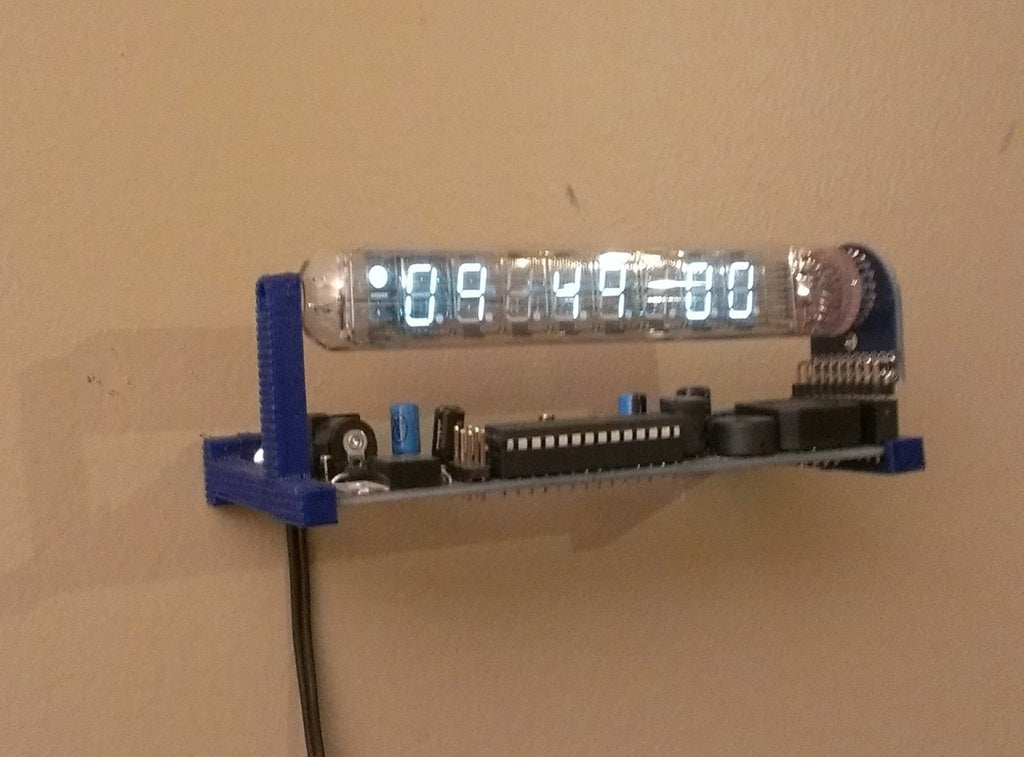 Montaje en pared para reloj Adafruit Ice Tube