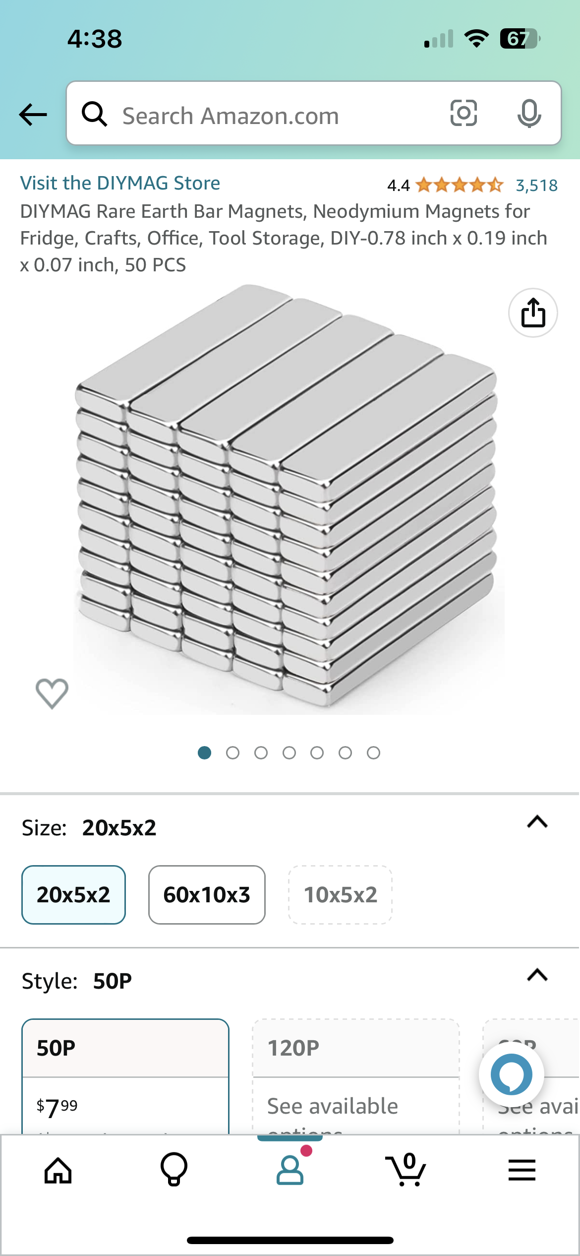 Soporte magnético para llaves