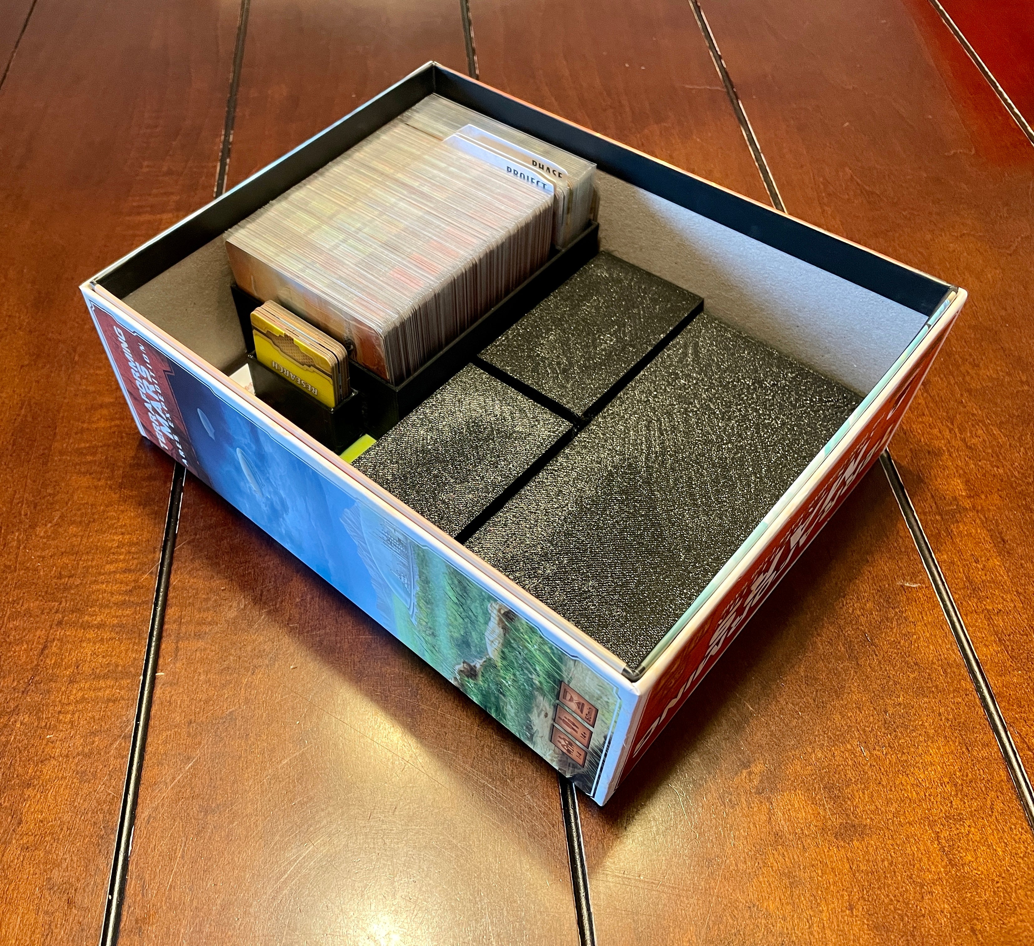Organizador del juego de cartas Terraforming Mars (7 piezas)