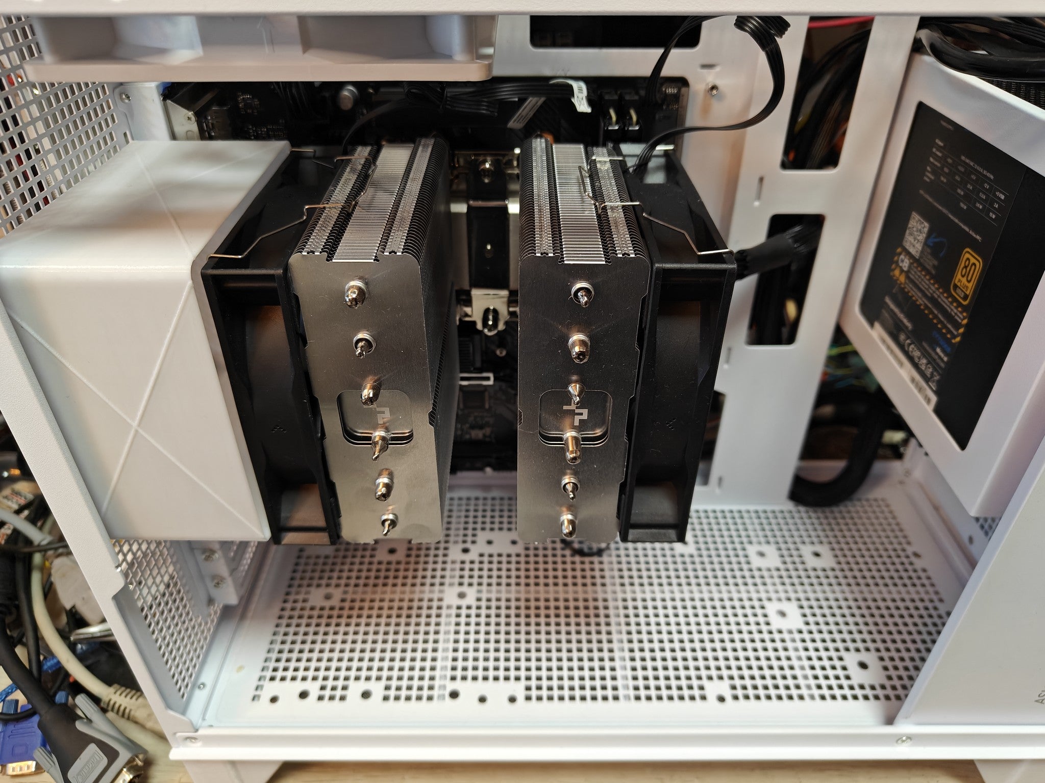 Túnel de ventilador de refrigeración de CPU para PC - Para ventilador de 12 cm, altura de 6,5 cm