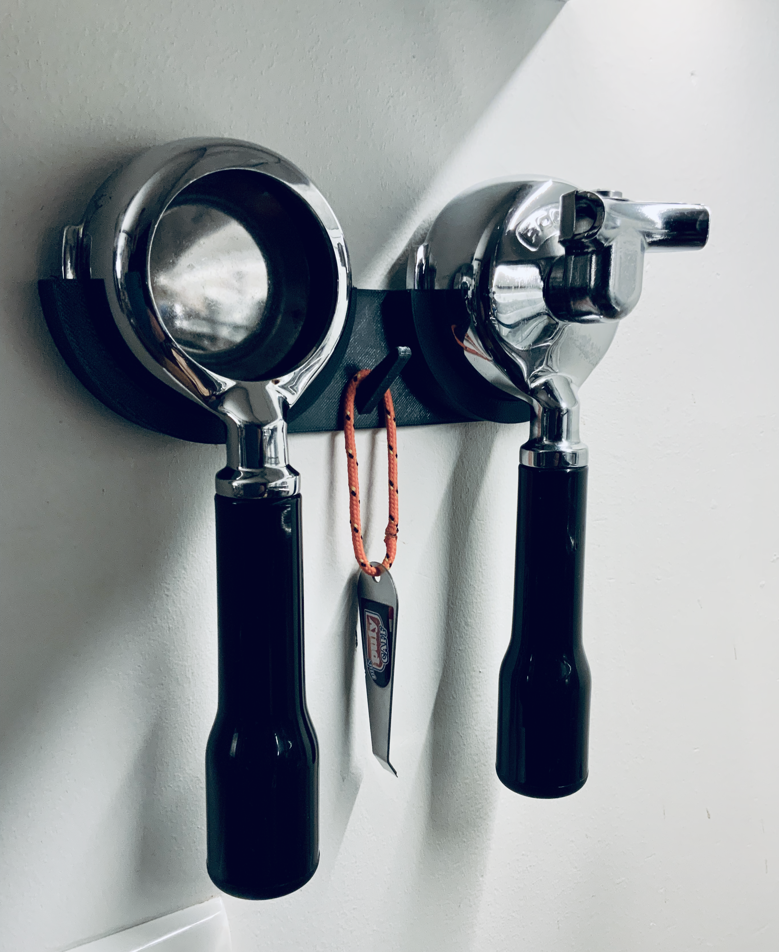 Rocket Espresso - Montaje en pared para portafiltro doble