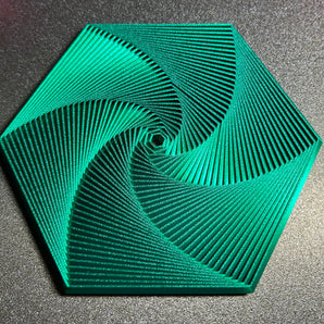 Hexágono Superfidget - diseño PIP de 35 segmentos