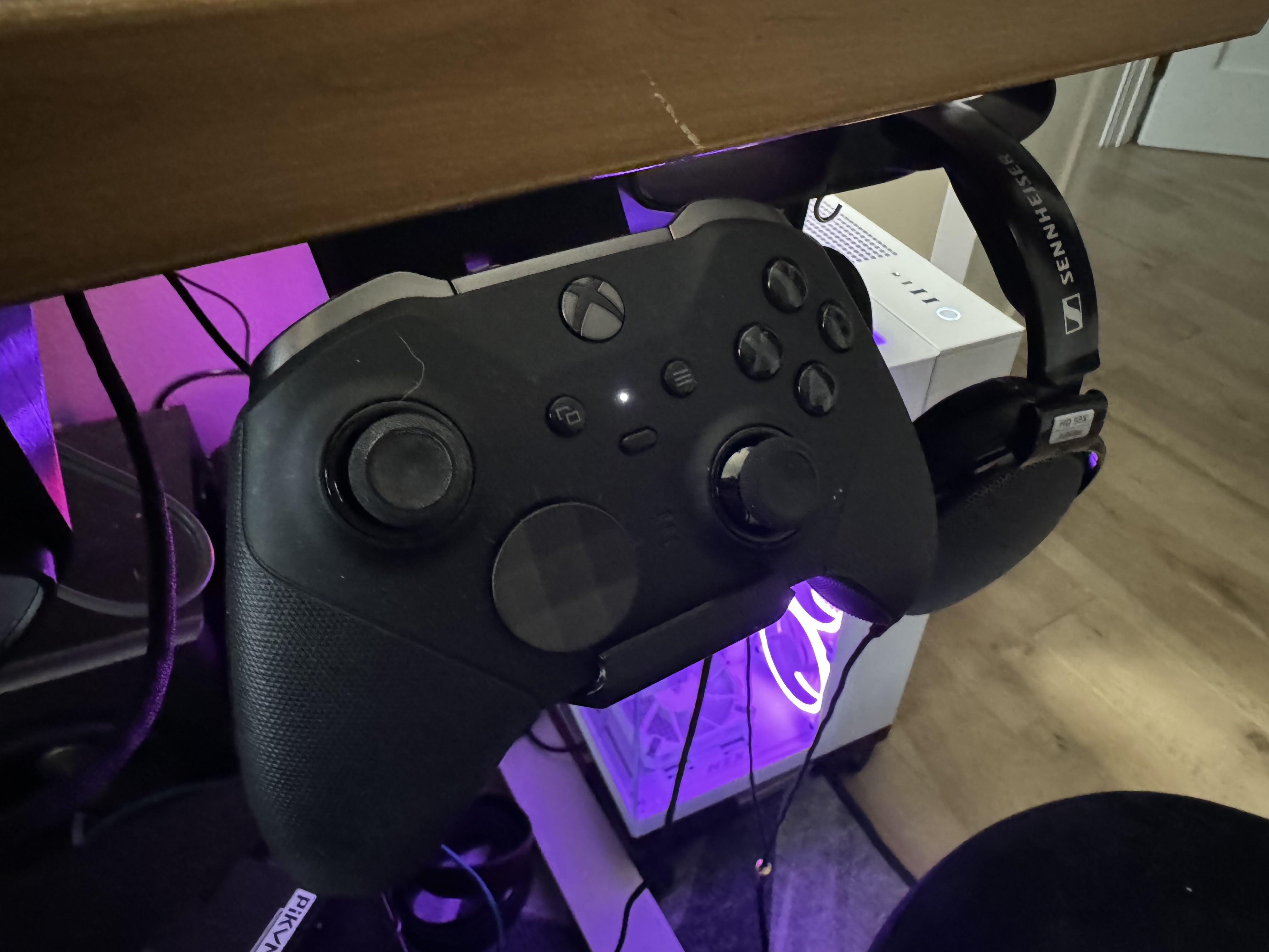 Soporte de carga bajo escritorio para Xbox Elite Controller