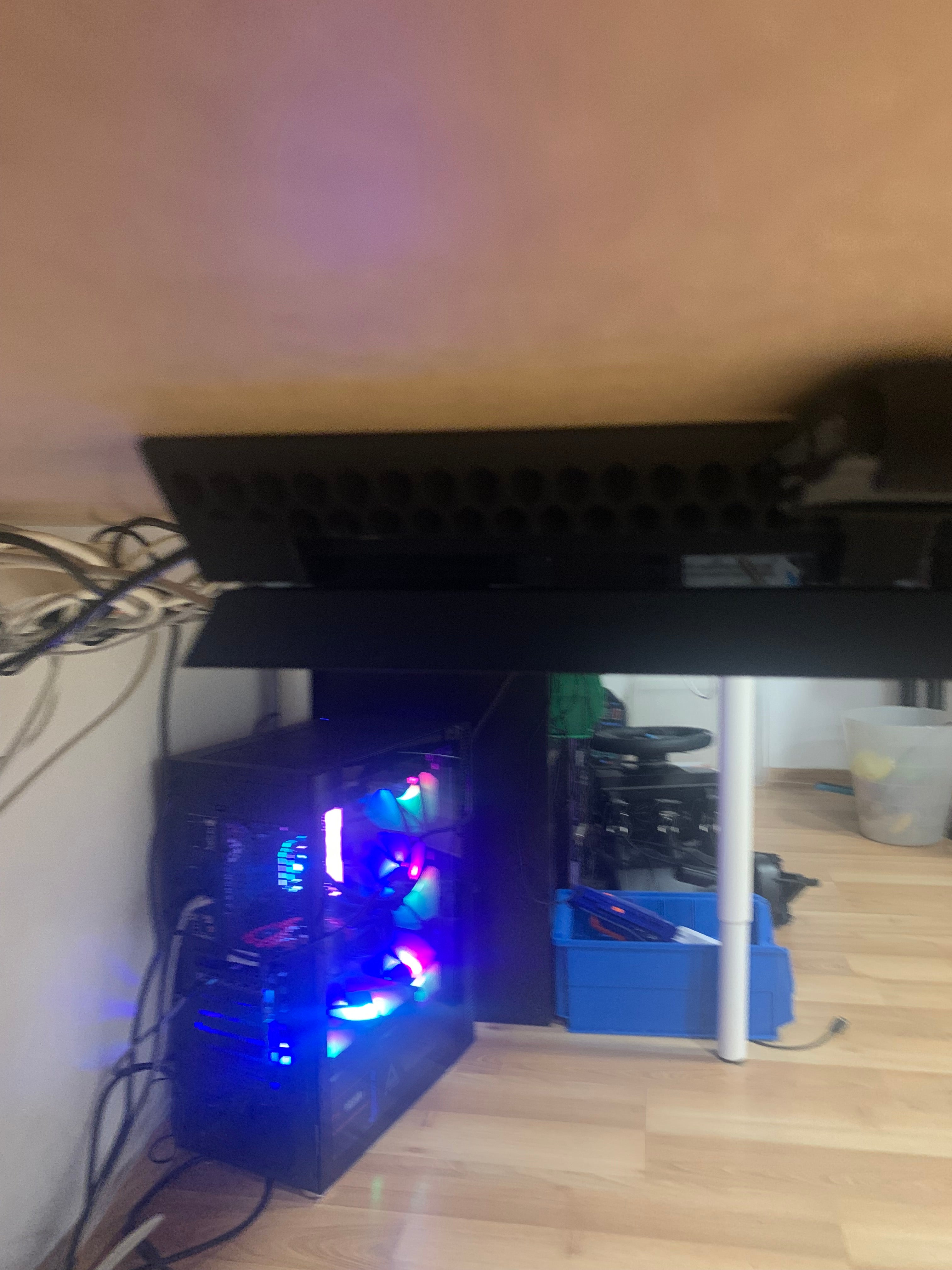 PS4 Bajo Sistema de Montaje de Escritorio