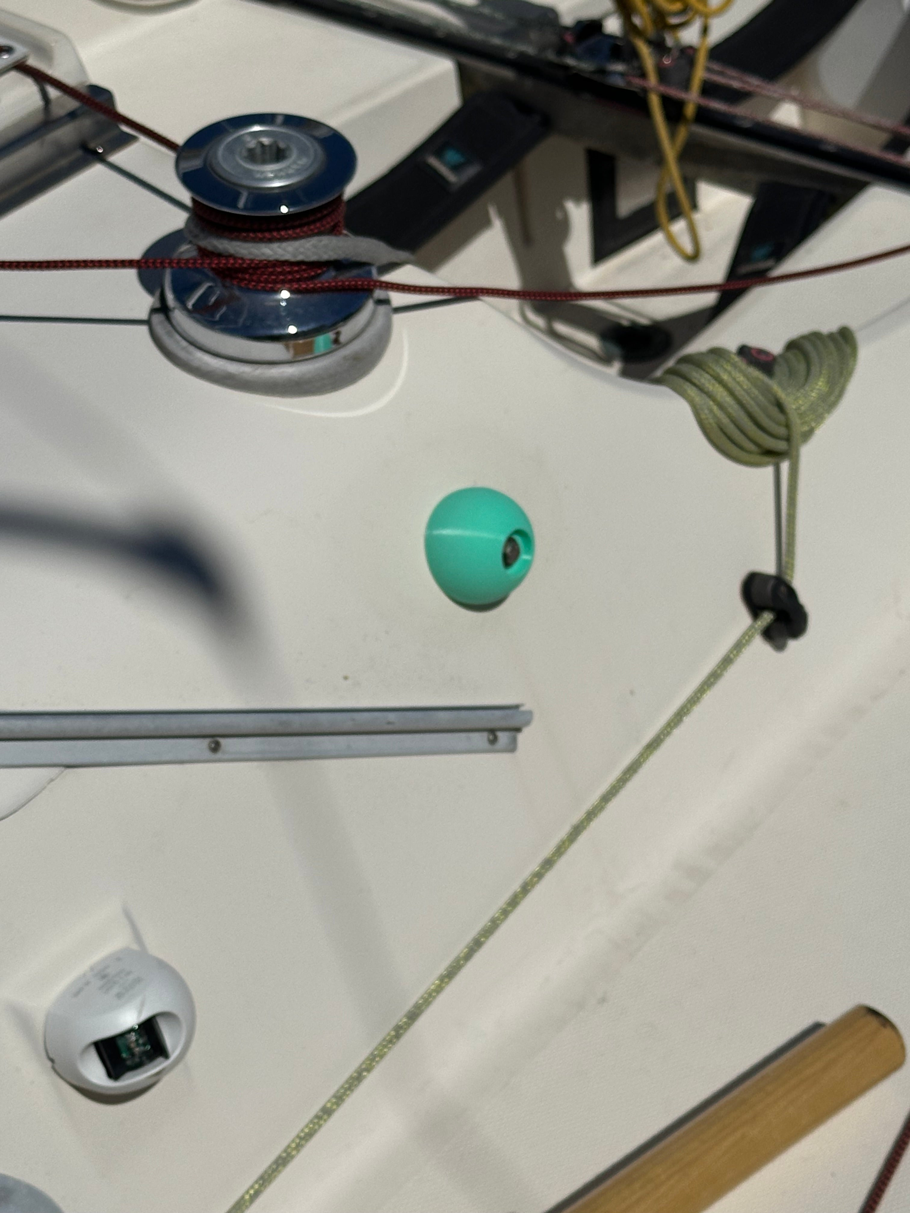 Tapa de bisagra IF-Boat Dodger - Accesorio para barco para proteger las bisagras