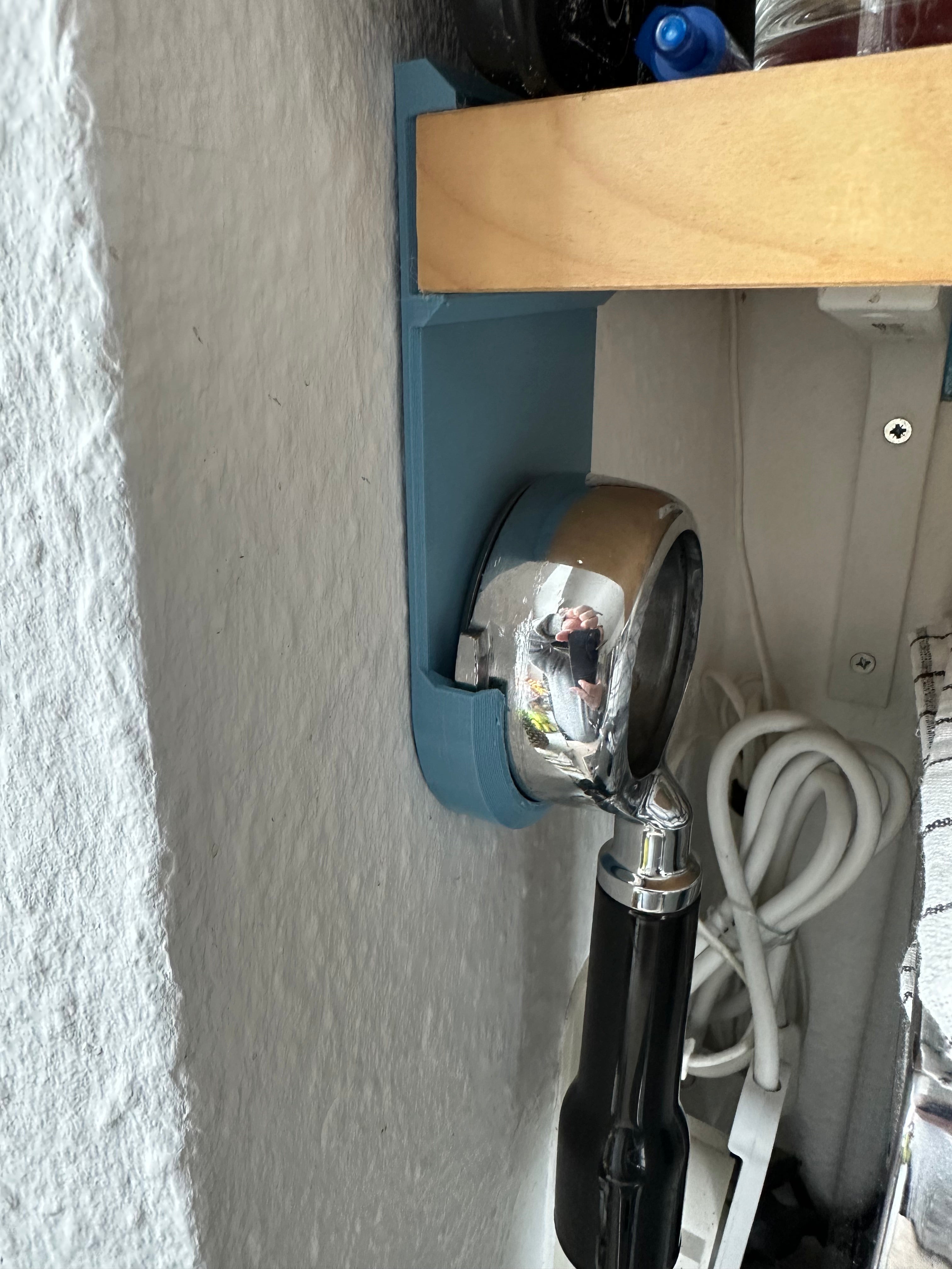 Soporte de portafiltro sin tornillos para Rocket Mozzafiato