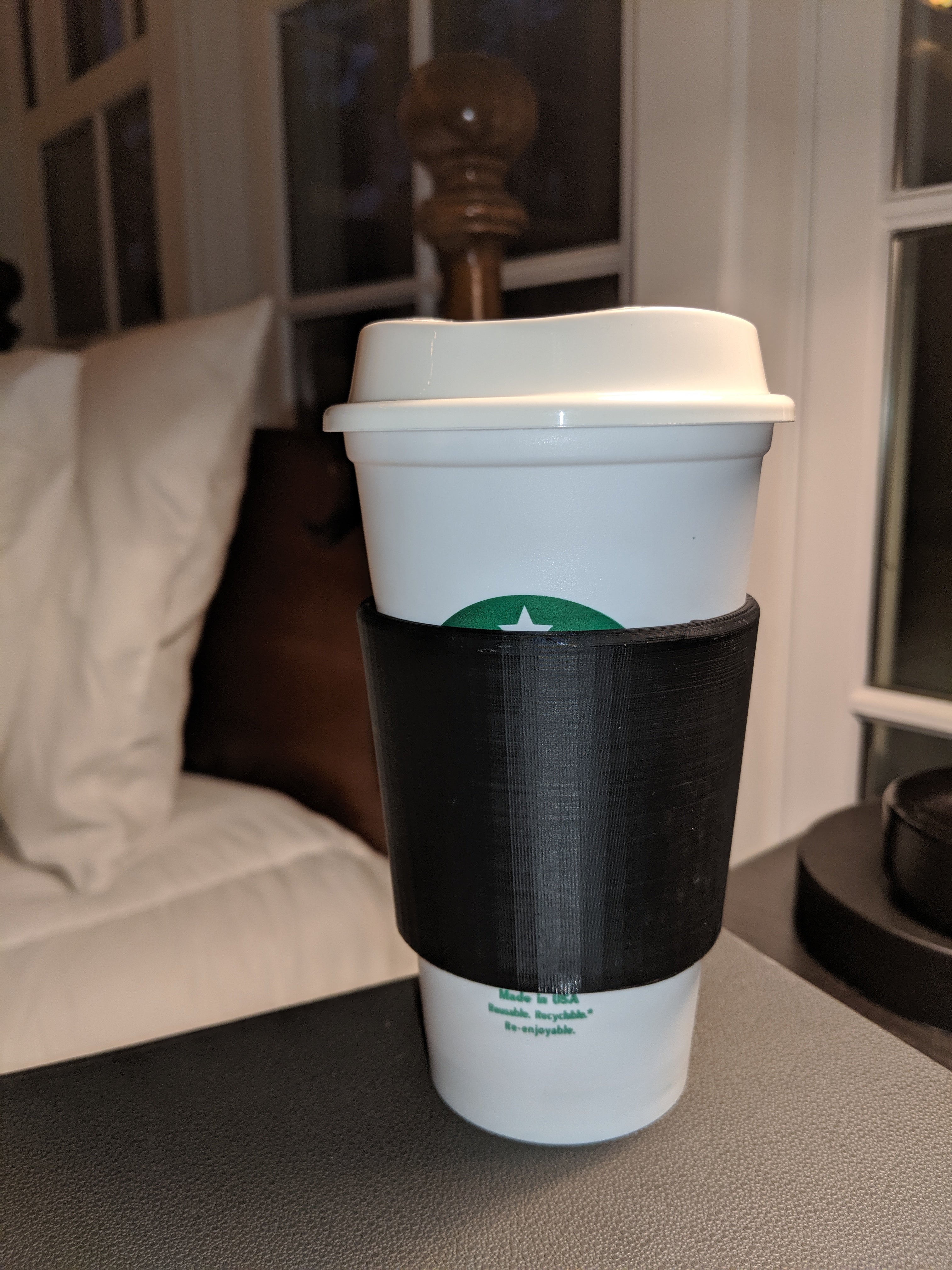 Funda reutilizable para taza de café Starbucks Grande