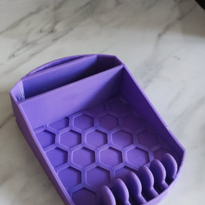 Soporte para espátulas y soporte para tapas de ollas - Organizador de cocina