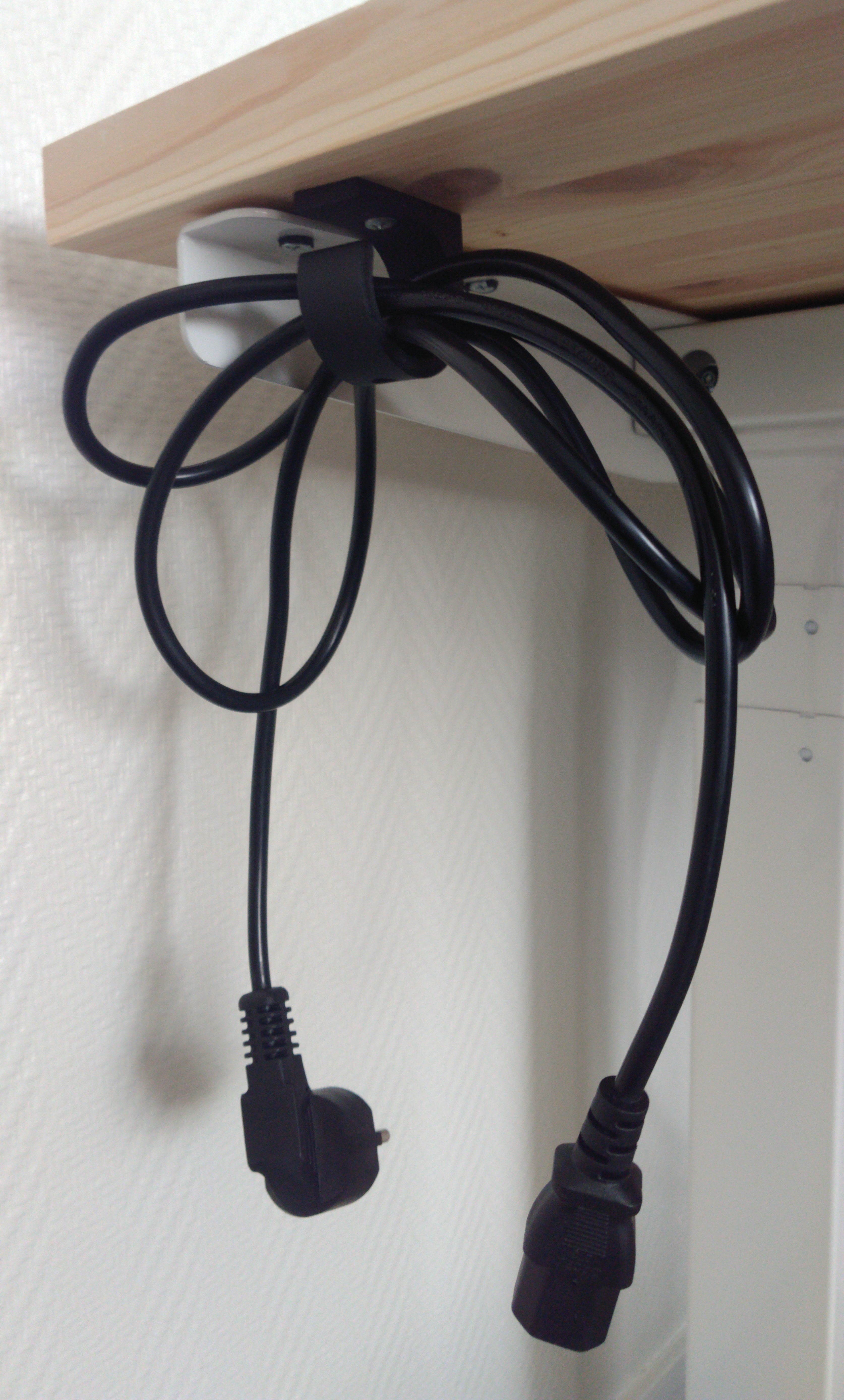 Gancho de cable - Gestión de cables fácil