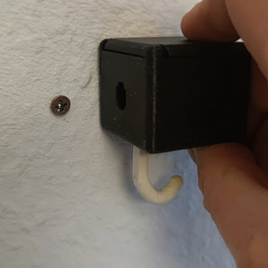 Llavero con forma de gato para montaje en pared: almacenamiento elegante