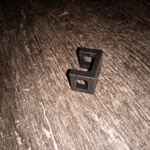 Soporte de cable montado con tornillos para bridas