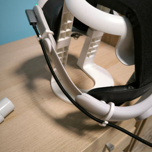 Soporte para cable USB-C Meta Quest 3 para KIWI Comfort Head Strap