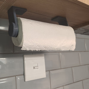 Soporte para toallas de papel debajo del gabinete