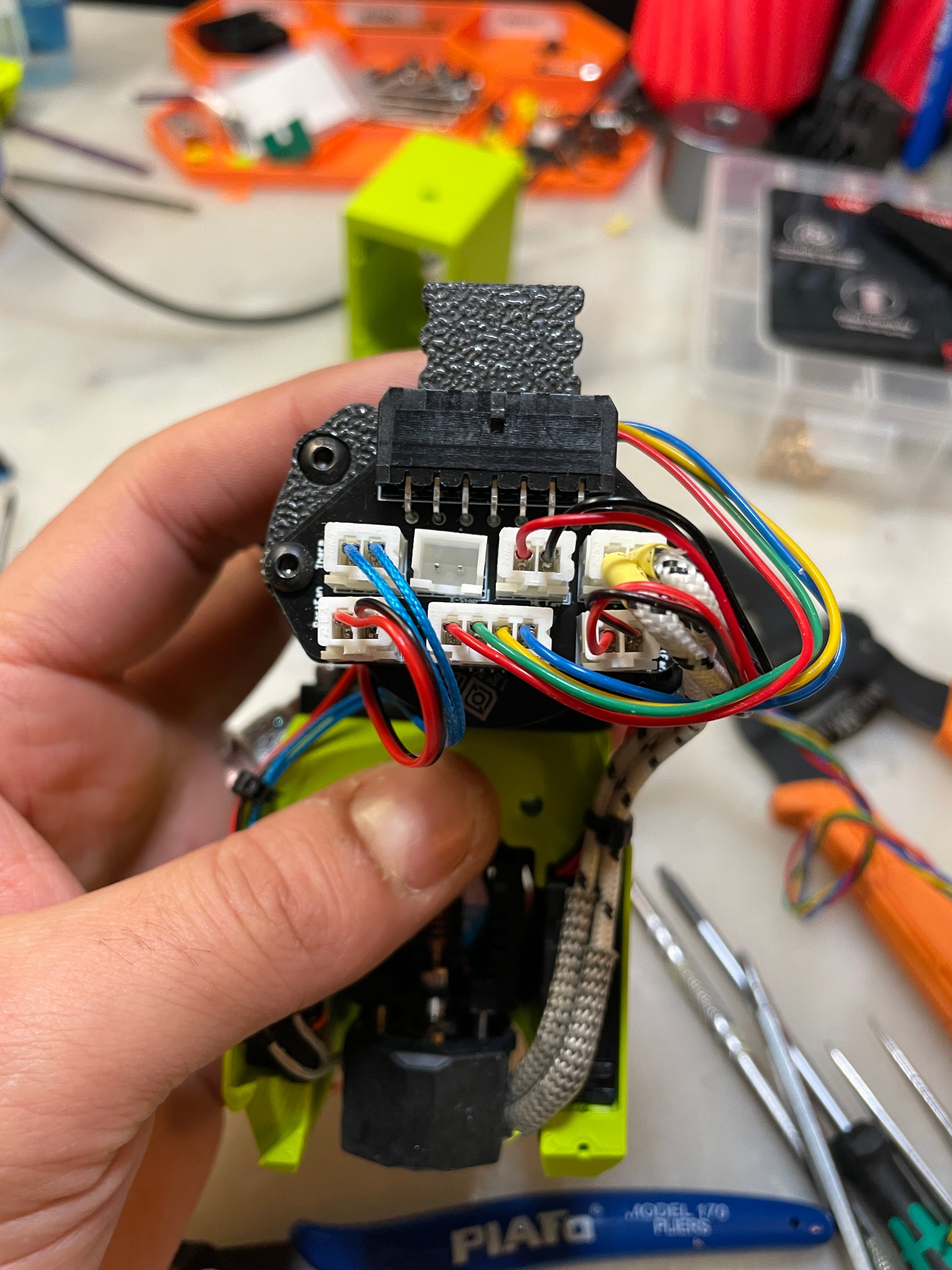 Orbiter V2 Voron Cero Montaje con Cabezal de Herramienta de Cordón Umbilical