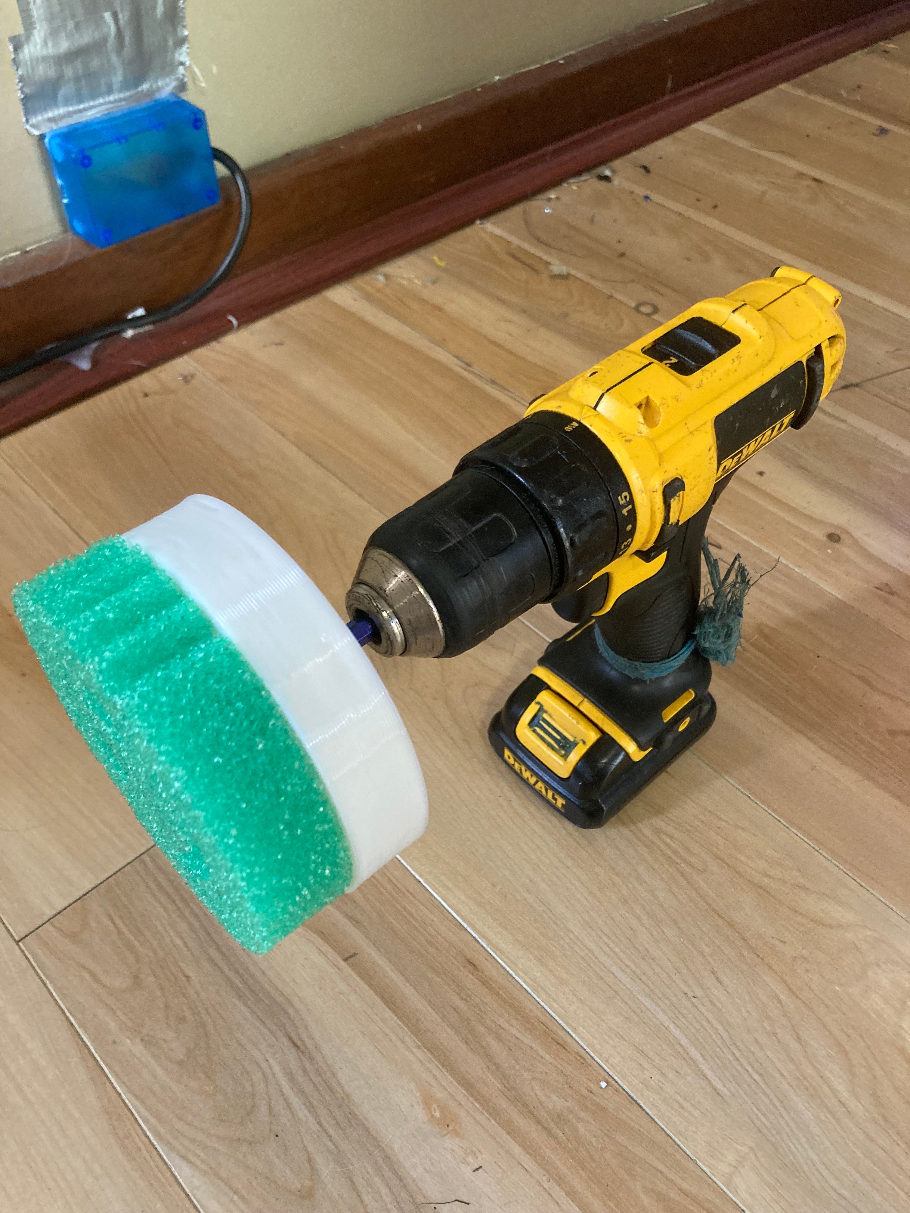 Drill Daddy – Soporte eficaz para Scrub Daddy para taladro