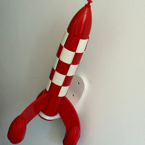 Soporte de pared para el cohete de Lego Tintín 213367