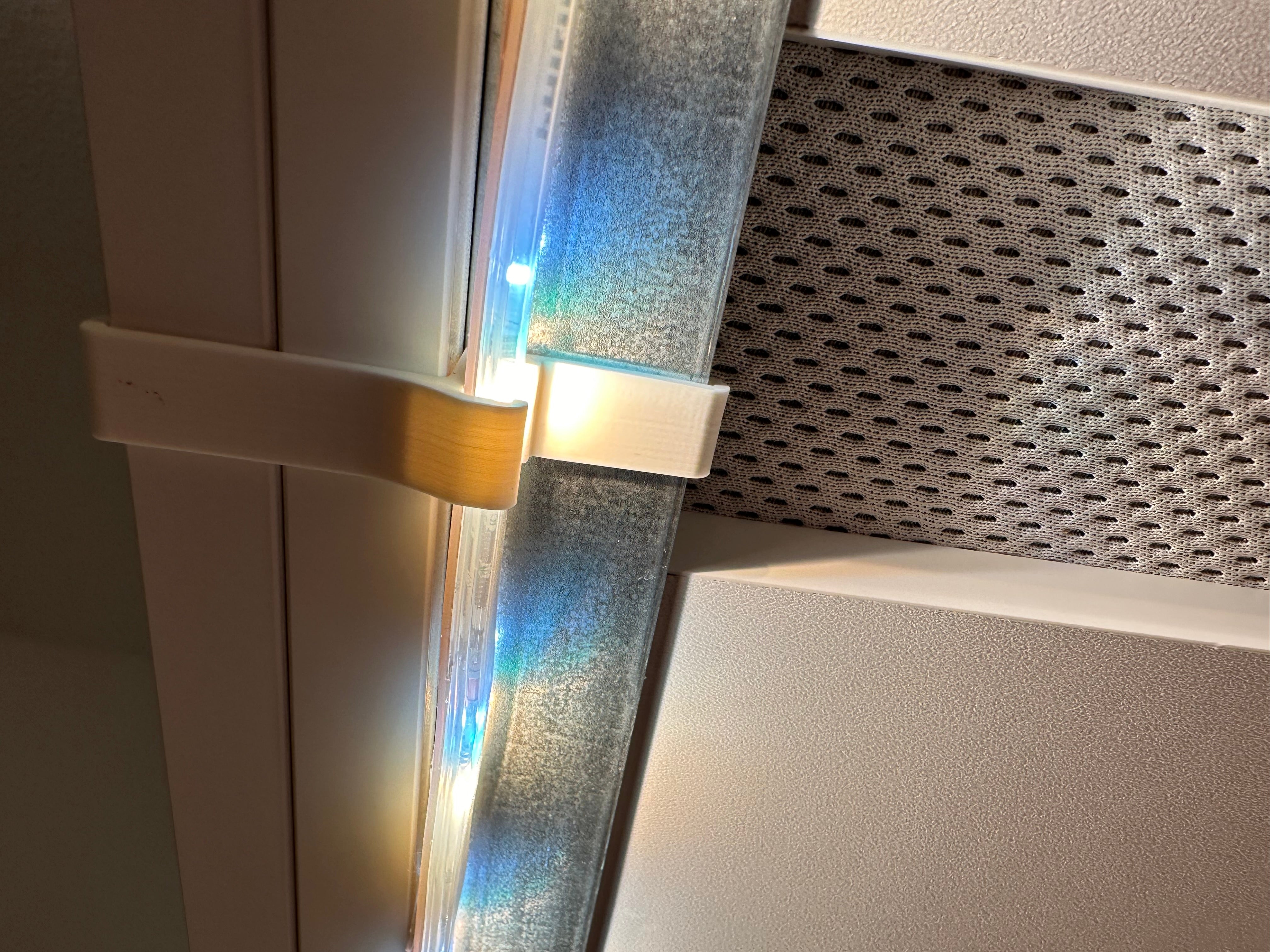 Clips de tira de luz Hue para cama IKEA SMÅSTAD - Montaje suave