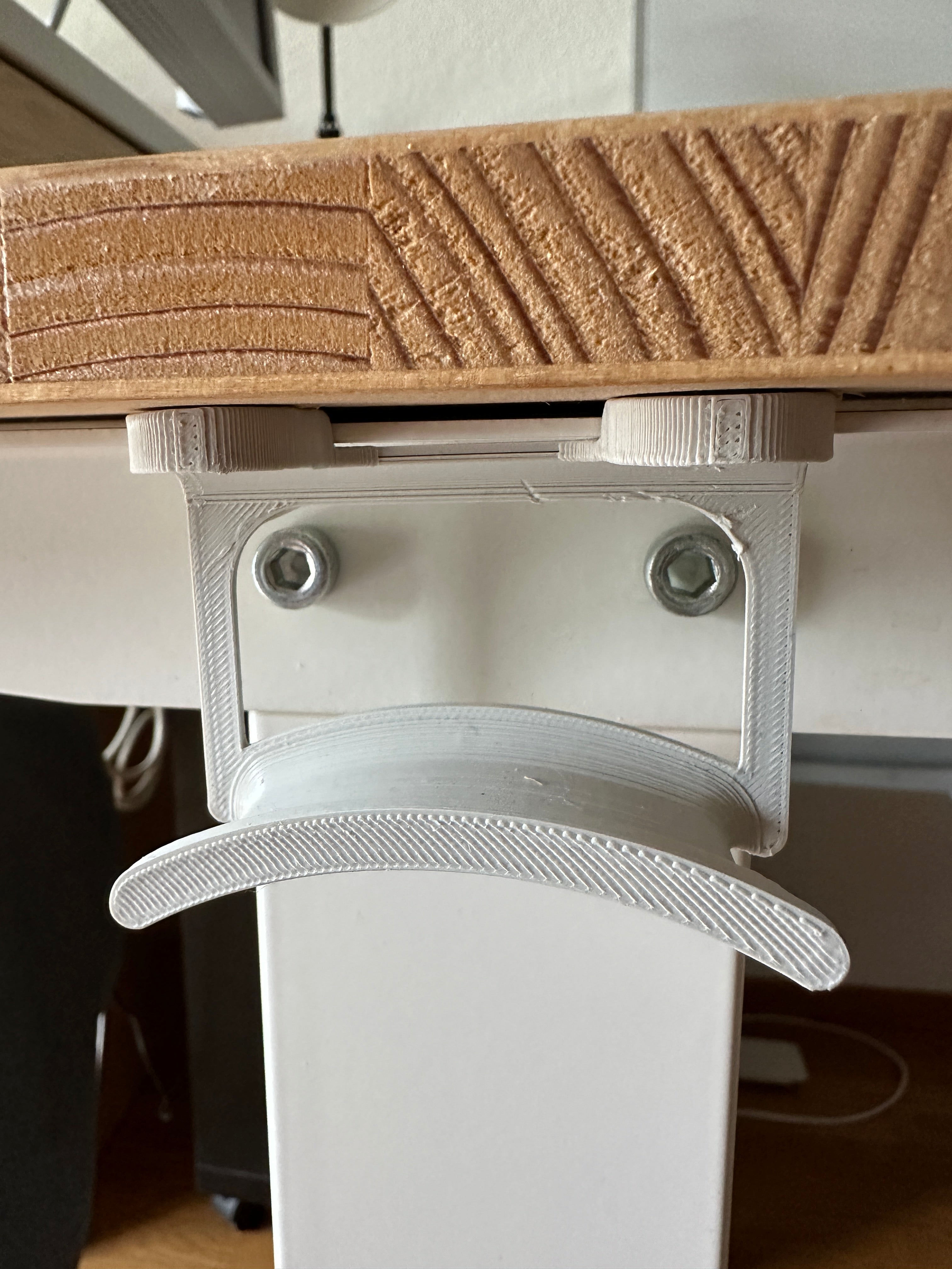 Soporte para auriculares para Sony WH-1000XM5 - Se monta debajo del escritorio