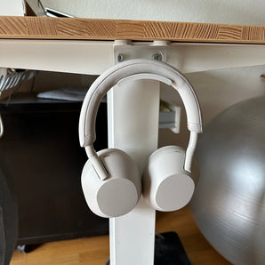 Soporte para auriculares para Sony WH-1000XM5 - Se monta debajo del escritorio