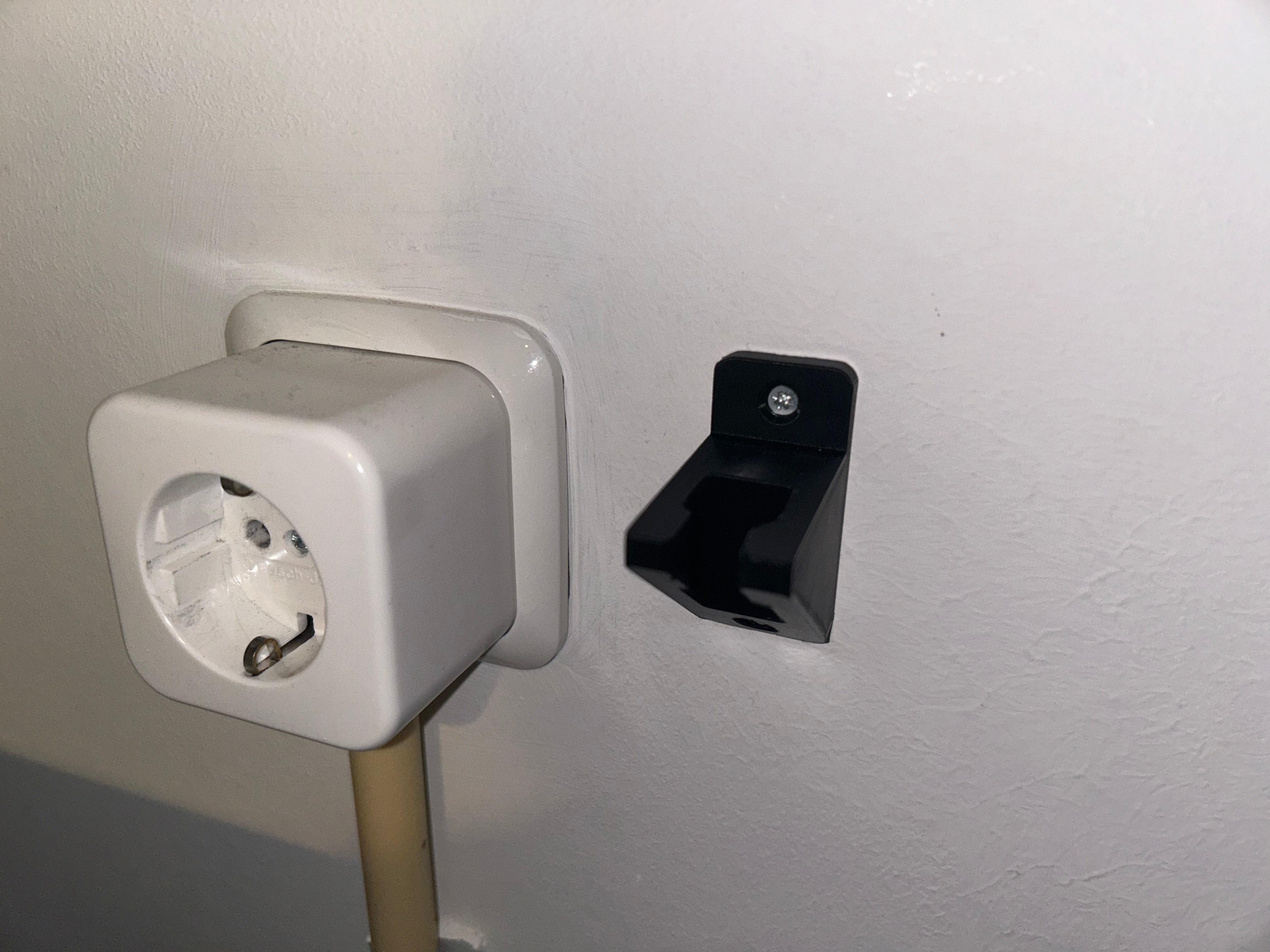 Soporte de cable eléctrico montado en la pared