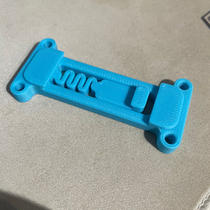 Soporte de carril DIN Raspberry Pi Zero 2 W de perfil bajo
