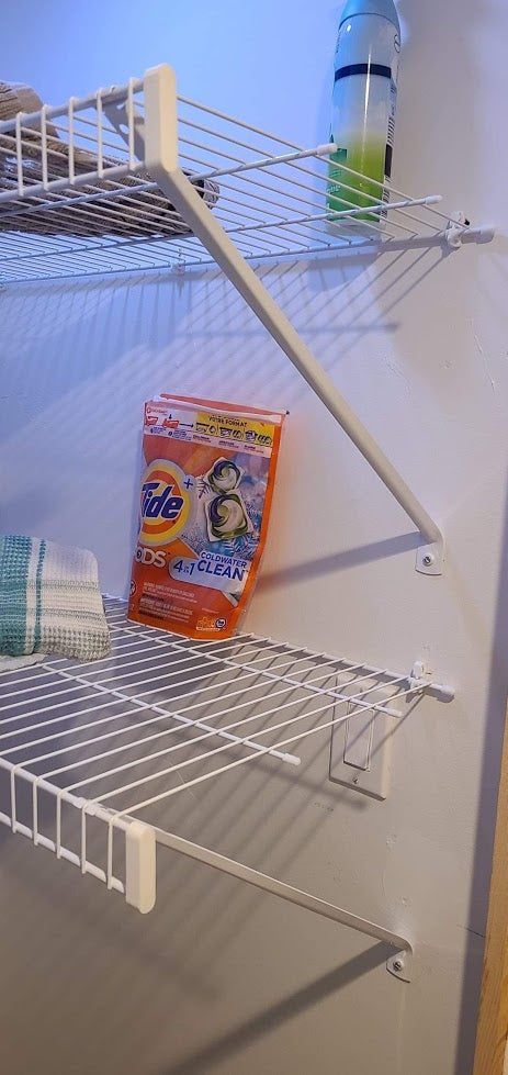 Tapones para estantes de alambre (compatibles con Rubbermaid)