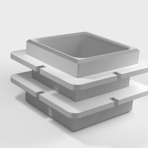 Organizador de cables para bloque de cargador de iPhone