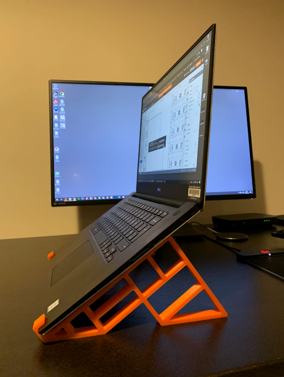 Soporte para portátil Dell XPS 15 para una colocación ergonómica en el escritorio