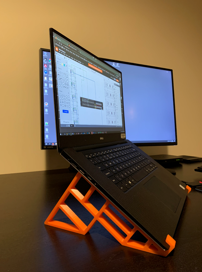 Soporte para portátil Dell XPS 15 para una colocación ergonómica en el escritorio