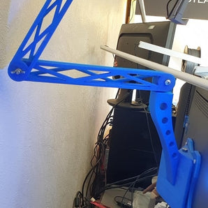 Soporte de teléfono ajustable con montaje VESA para cámaras web y monitores de PC