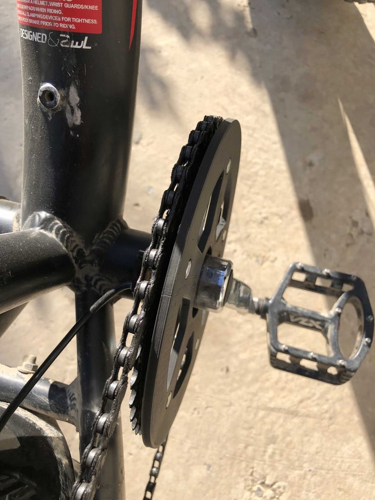 Protector de cadena de bicicleta: elegante kit de protección y montaje