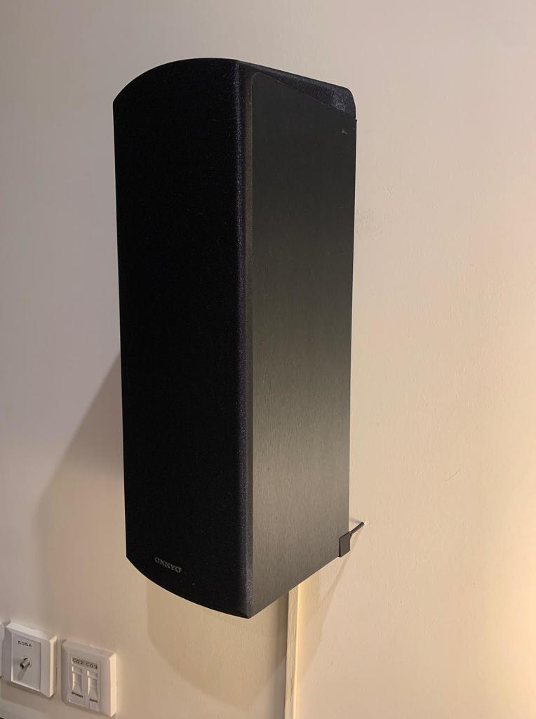 Soporte de pared para altavoces de cine en casa – Inclinación de 30 grados