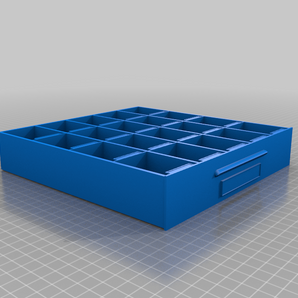 Organizador de piezas grande apilable con cajones personalizables