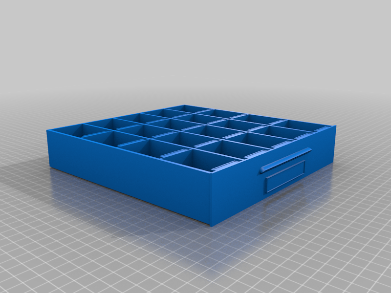 Organizador de piezas grande apilable con cajones personalizables
