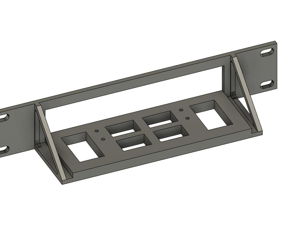 Rackmount para Netgear GS308 - Gabinetes de red de 10 pulgadas