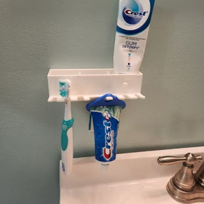 Soporte para cepillo de dientes para montaje en pared - Organizador de baño