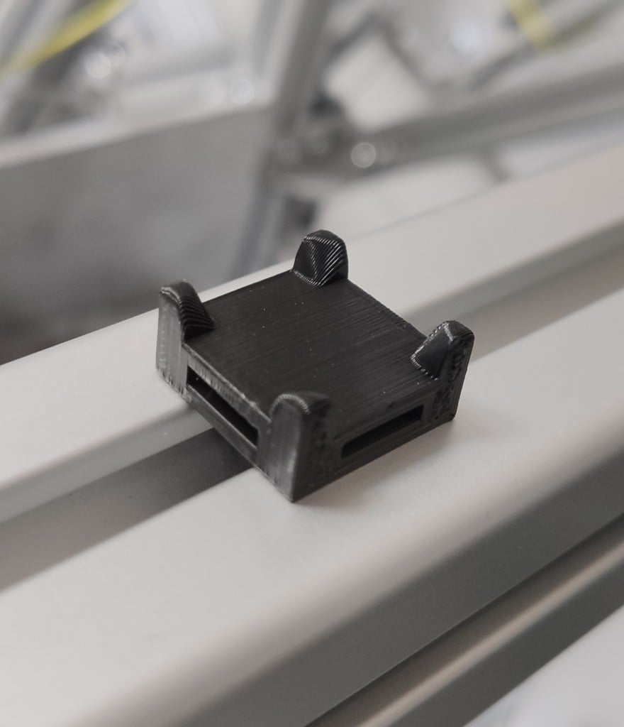 Clips de gestión de cables para perfiles de aluminio 4040 - Sim Racing