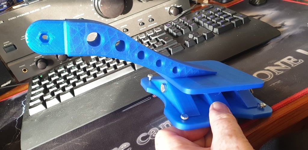 Soporte de teléfono con montaje VESA para monitor de PC