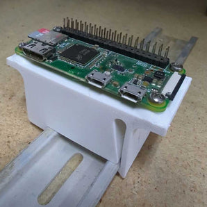 Soporte de carril DIN para Raspberry Pi Zero