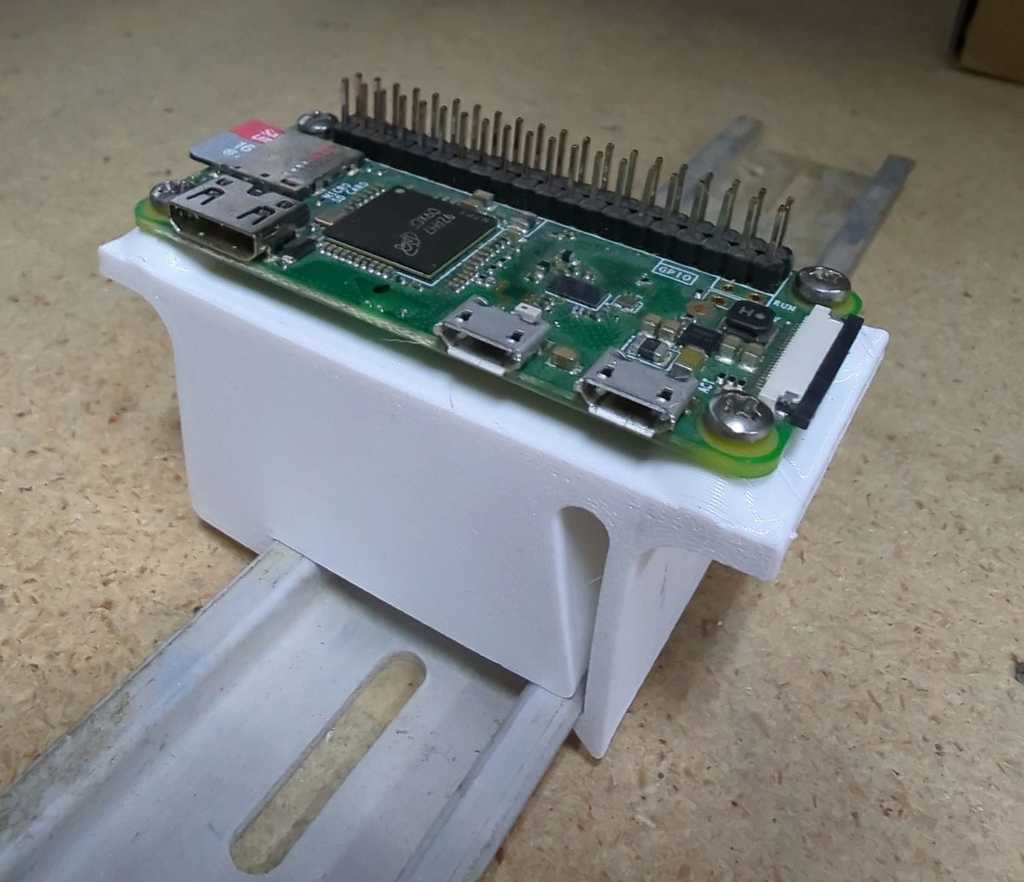 Soporte de montaje DIN para Raspberry Pi Zero