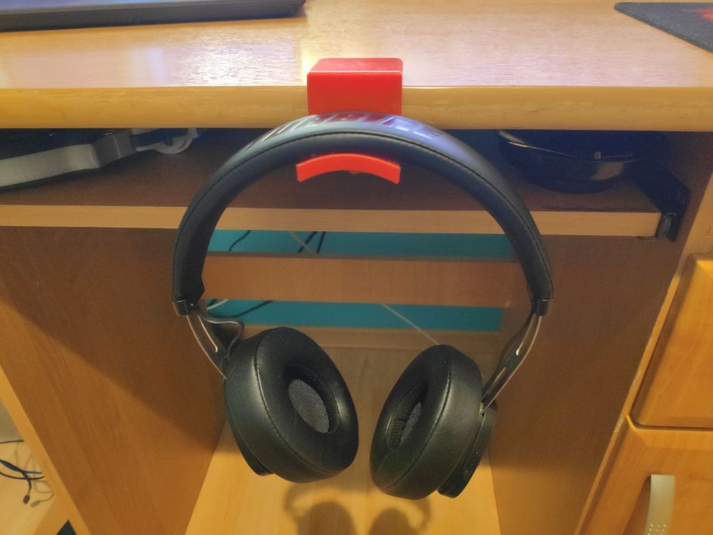 Soporte para auriculares con abrazadera de escritorio y tornillo