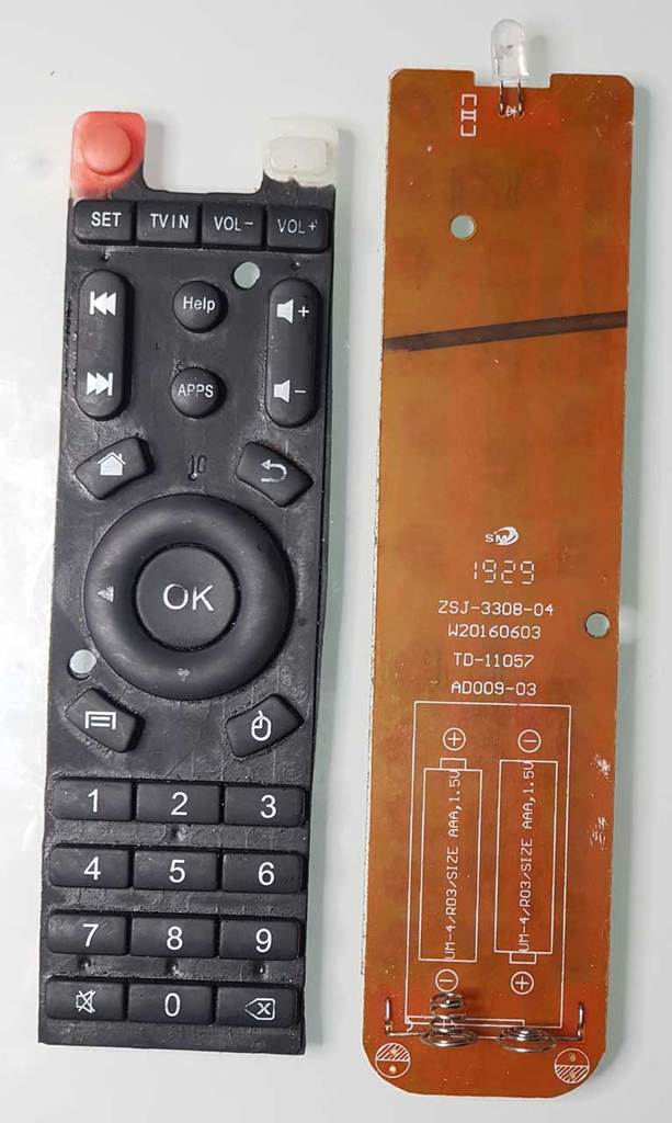 Control remoto de IPTV de reemplazo para TV