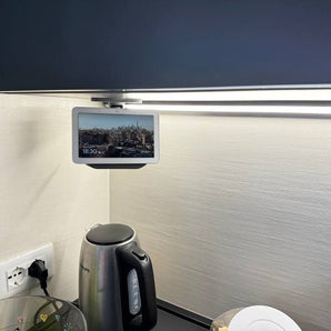 Soporte giratorio Google Nest Hub para montaje bajo armario