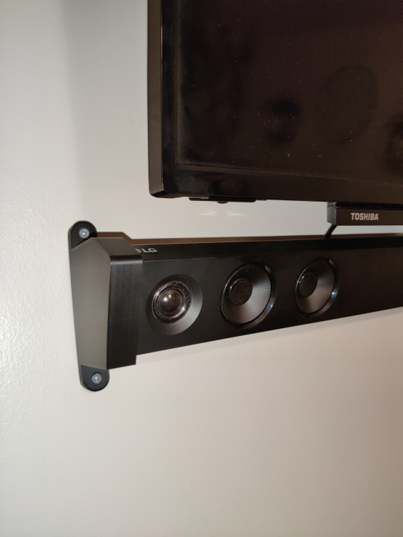 Soporte de pared para LG SJ3 Soundbar