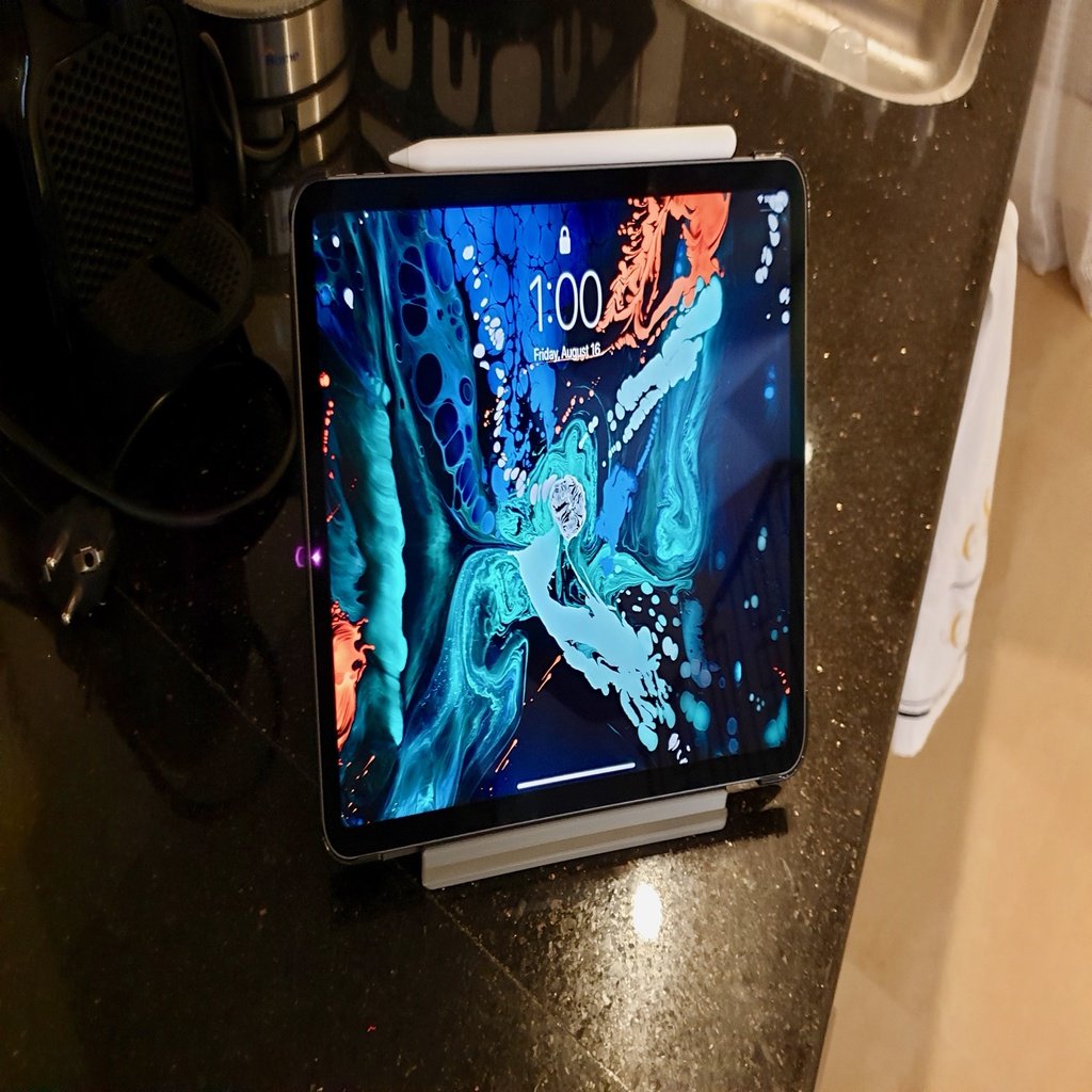 Soporte para iPad Pro con inclinación de 60 grados - Compatible con varias tabletas