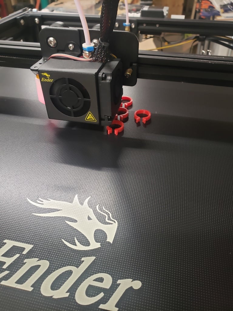 Soporte de cable para Ender 5 Plus y otras impresoras 3D de Creality