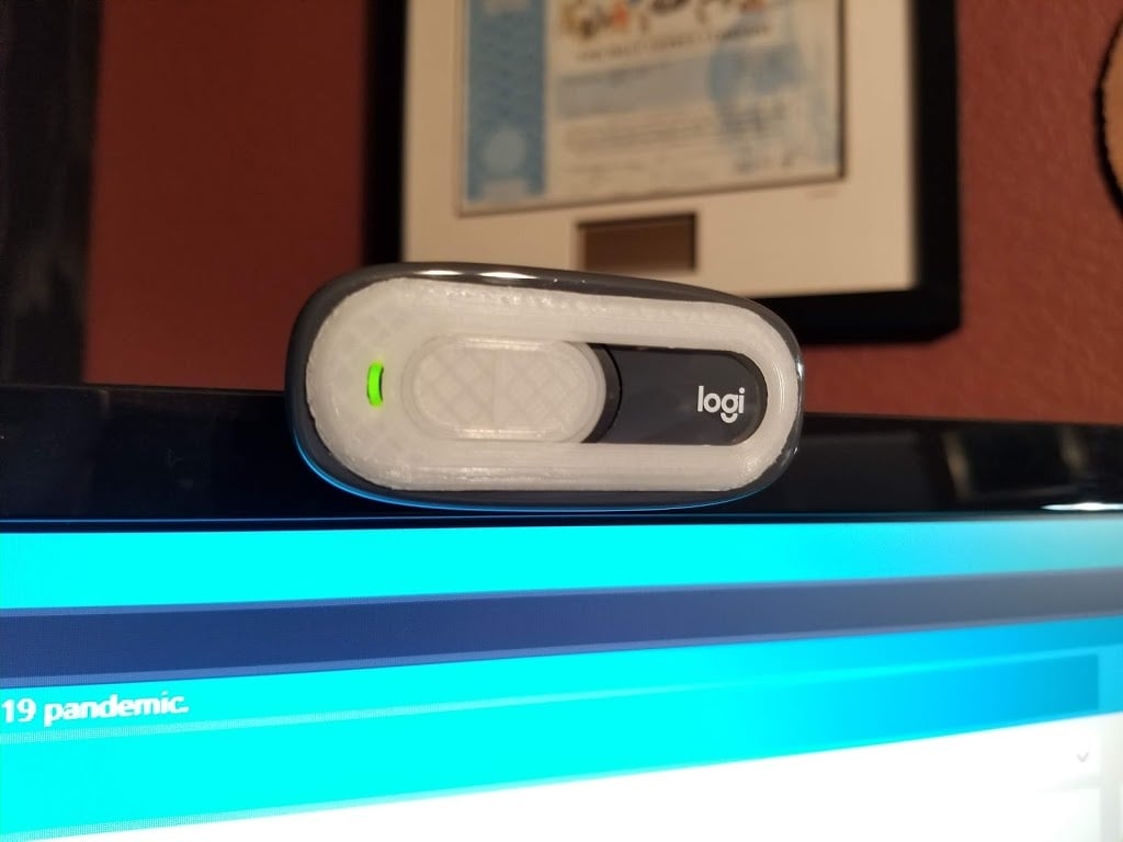 Escudo deslizante para cámara Web Logitech C270