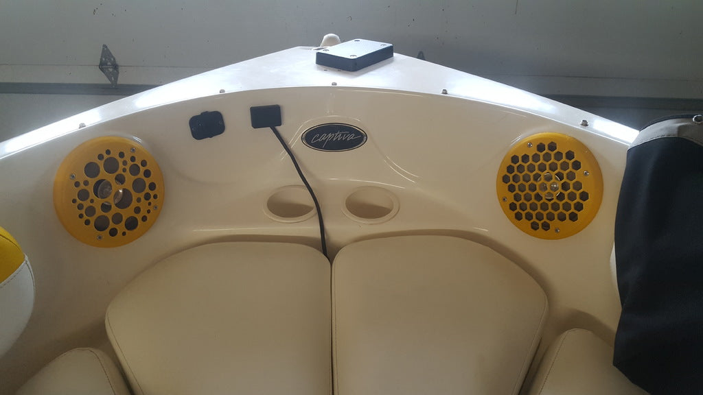 Cubierta de altavoz para barco Rinker